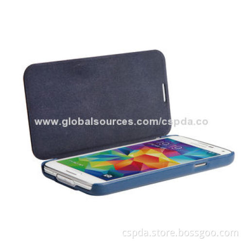 Crazy Horse Ultra Slim PU and PC Hard Cases for Samsung Galaxy S5, Different Colors Welcomed